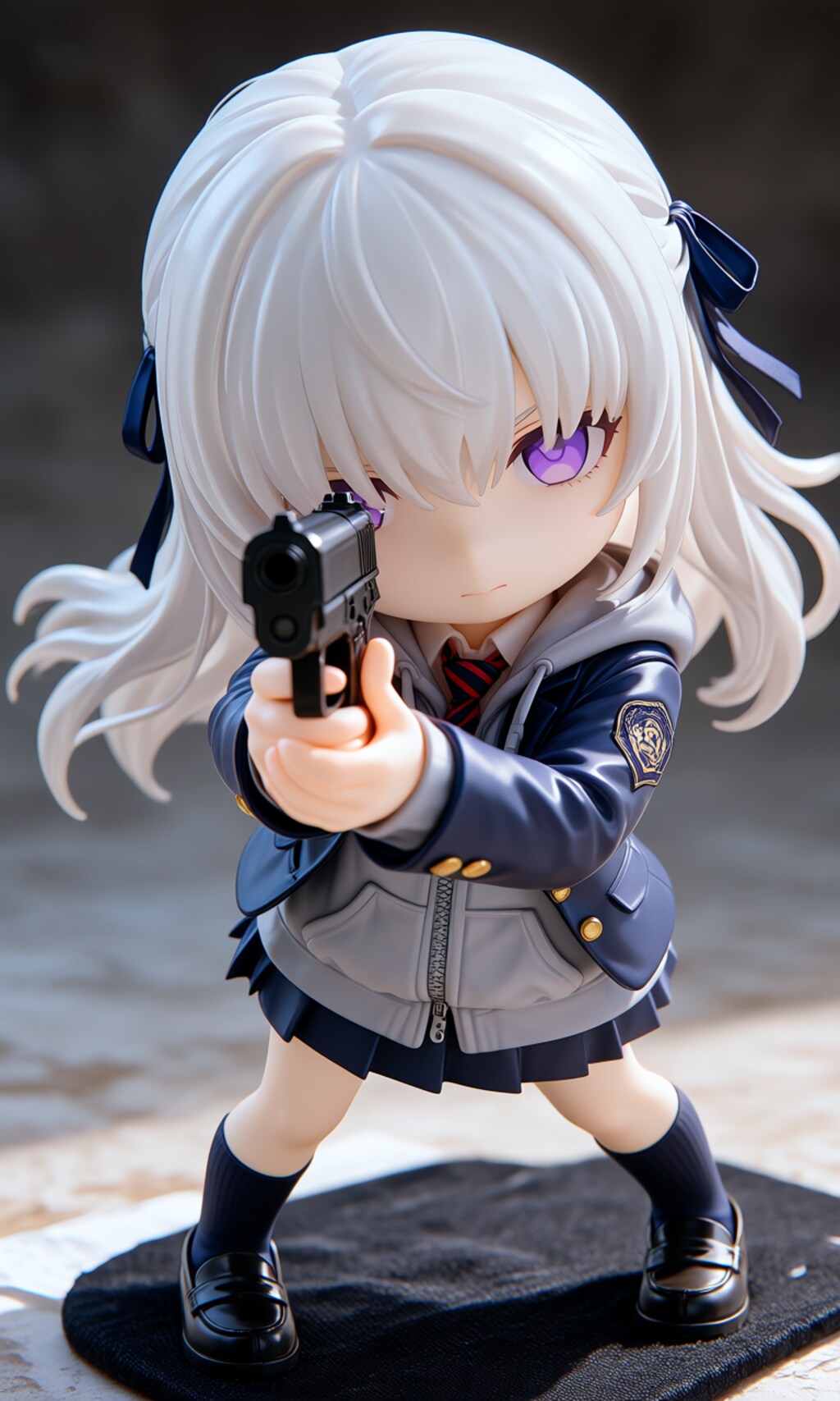異世界制服少女達　新たな新世代達　アクリルねんどろいど