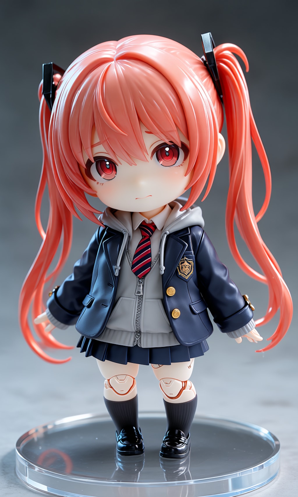 異世界制服少女達　新たな新世代達　アクリルねんどろいど
