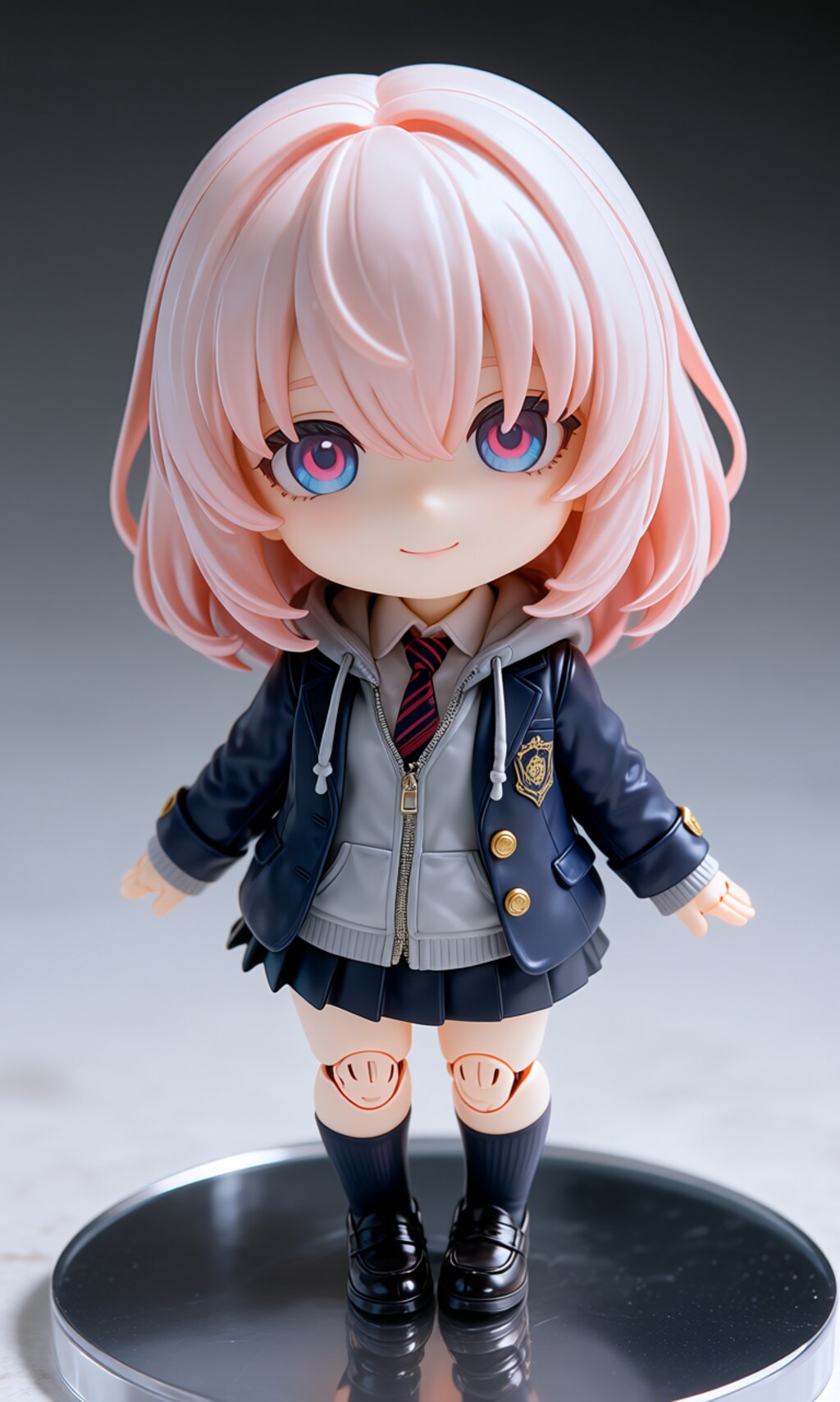 異世界制服少女達　新たな新世代達　アクリルねんどろいど