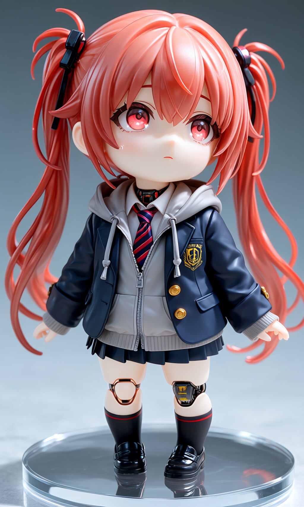 異世界制服少女達　新たな新世代達　アクリルねんどろいど