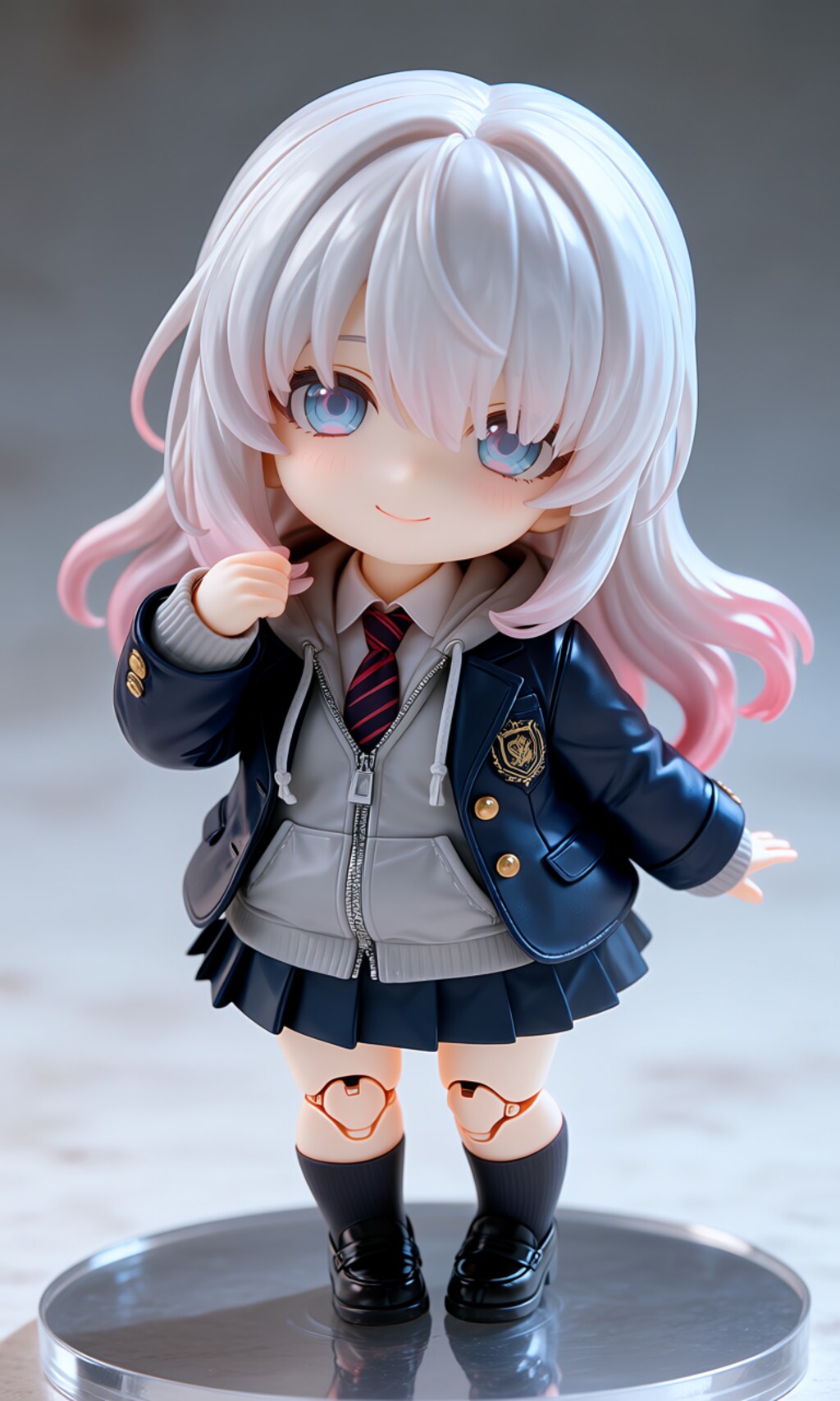 異世界制服少女達　新たな新世代達　アクリルねんどろいど