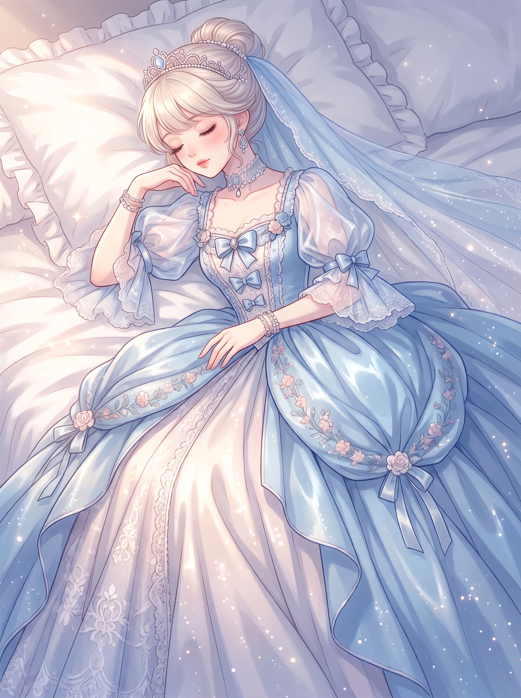 蒼穹花嫁夢幻譚 | の人気AIイラスト・グラビア