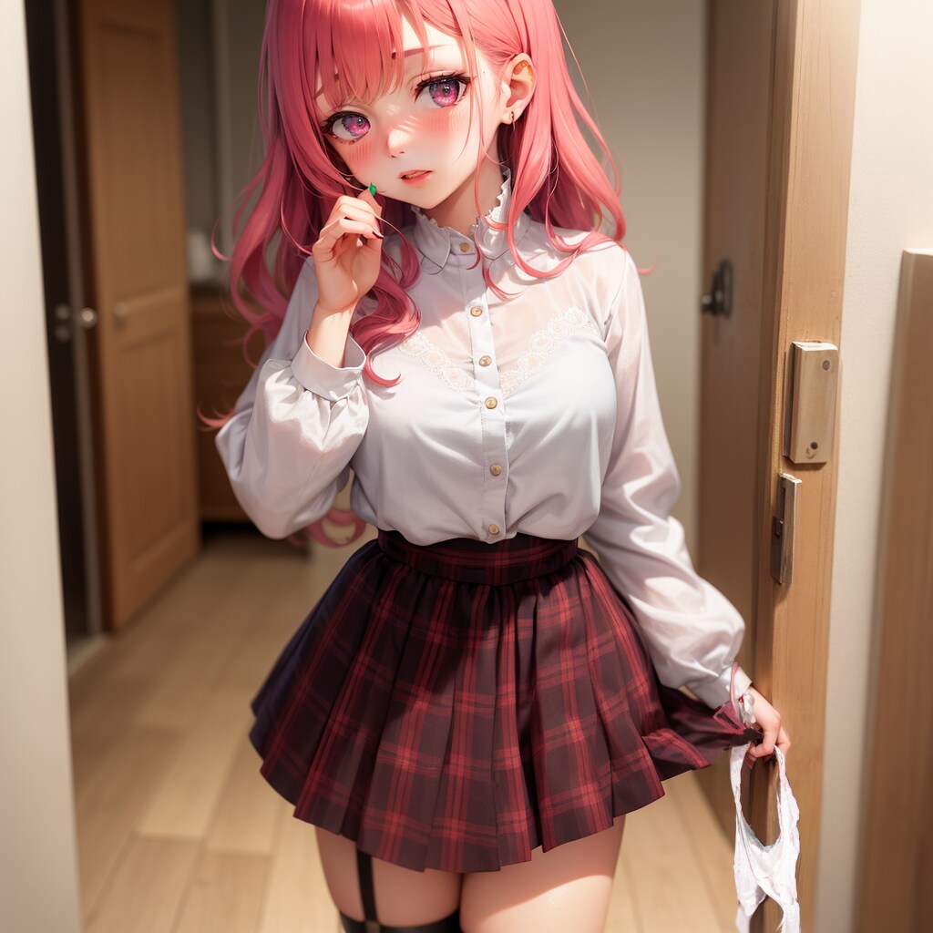 スカート・・・めくってみる・・・？