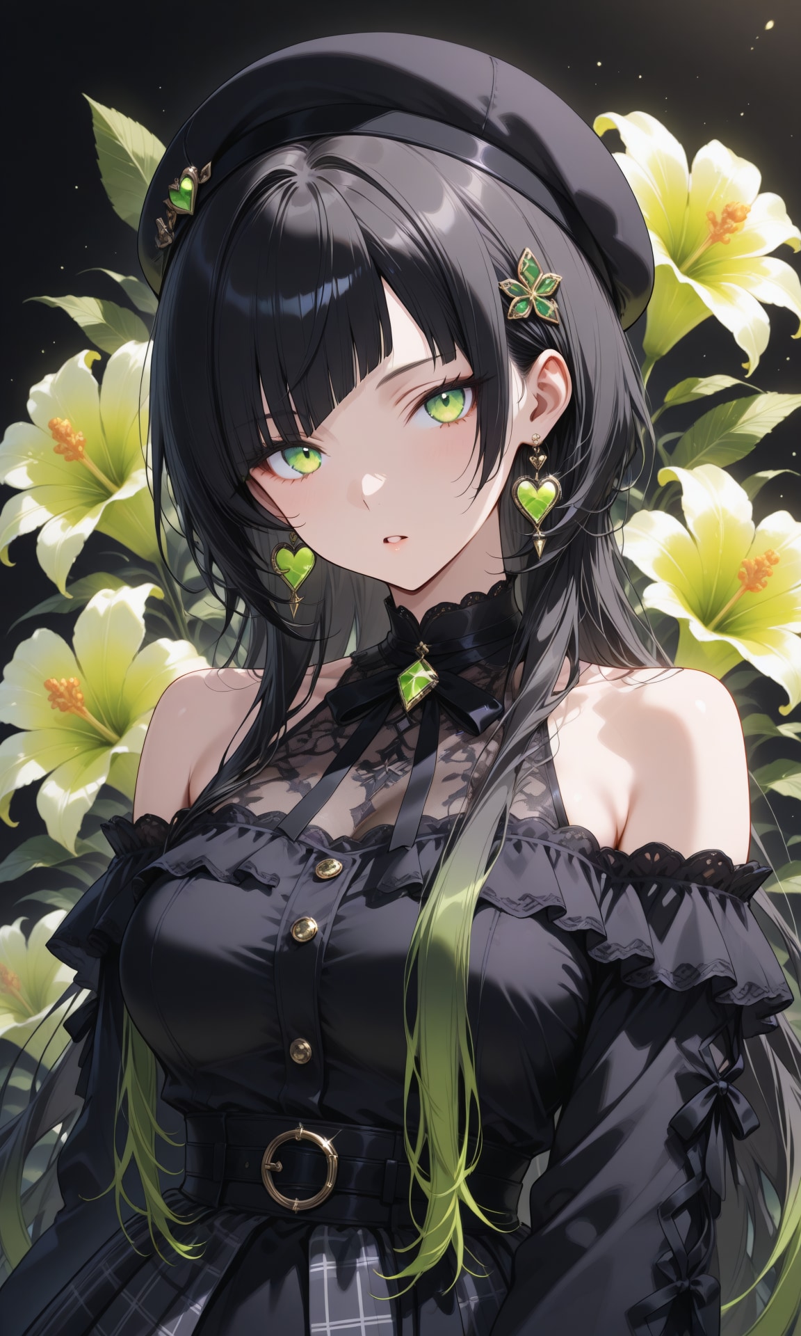黒の妖しさ、白の清廉さ | の人気AIイラスト・グラビア