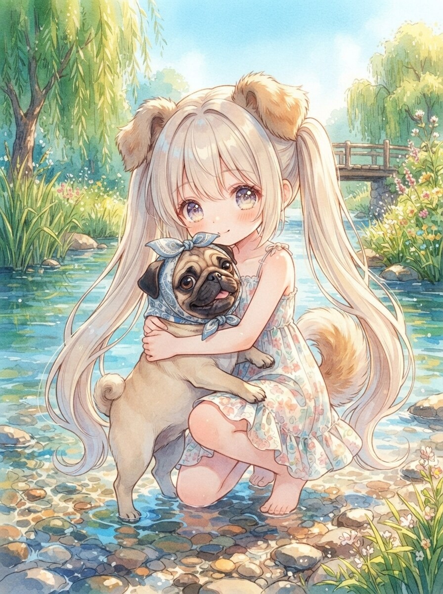 8月9日 #パグの日 #ハグの日