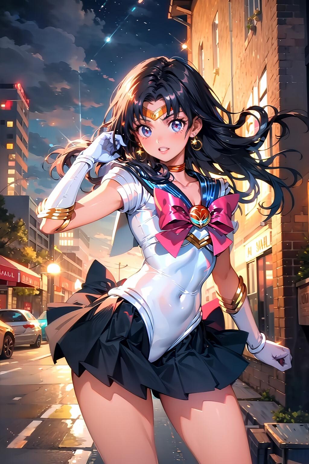 今日のトパーズちゃん　戦うヒロイン