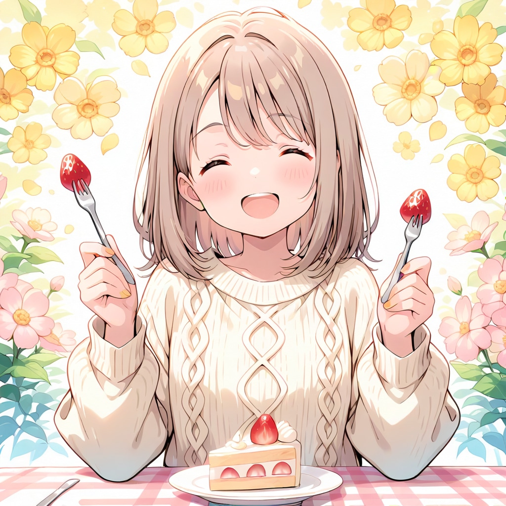 イチゴのショートケーキ