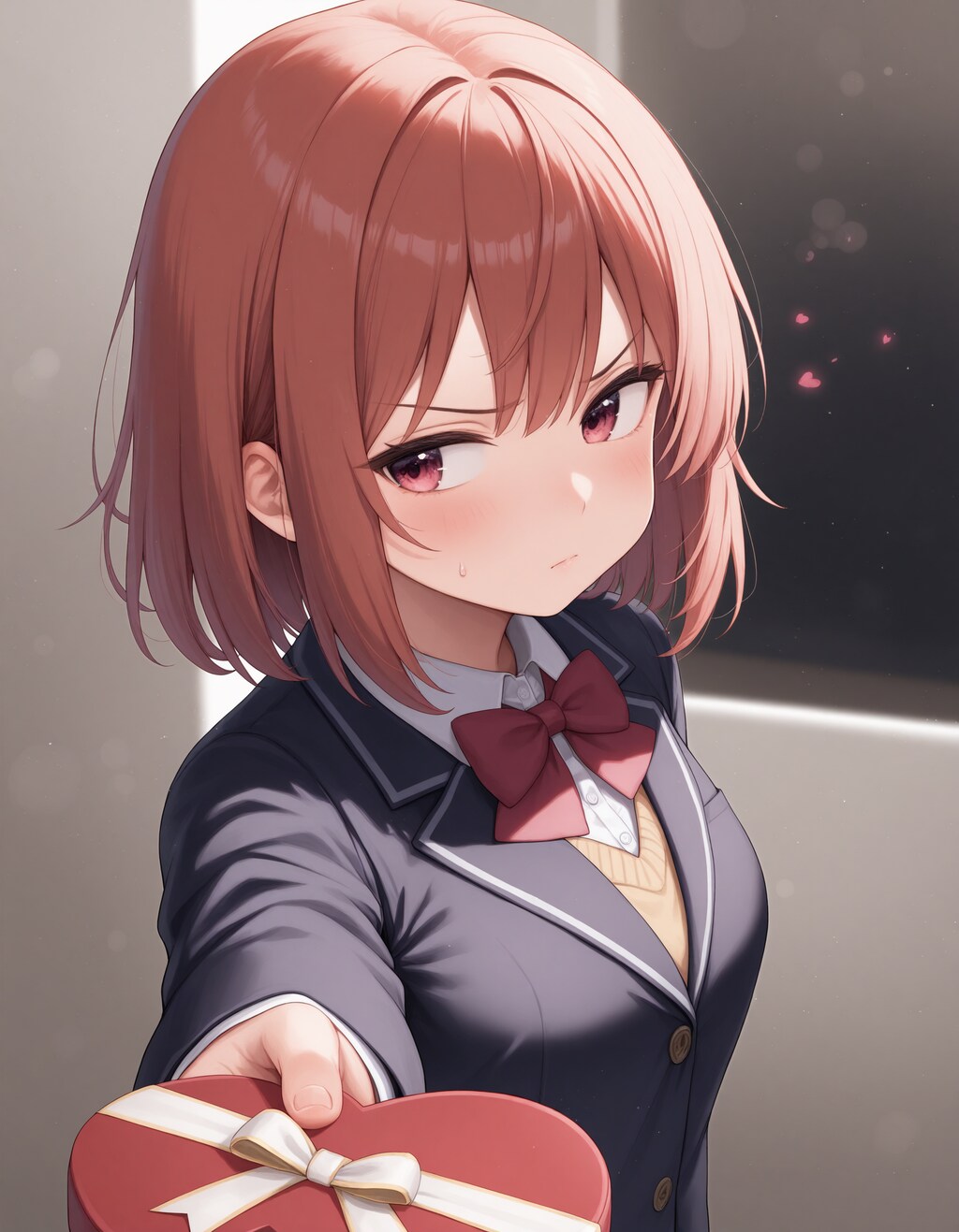 A cute girl, Tsundereちゃん