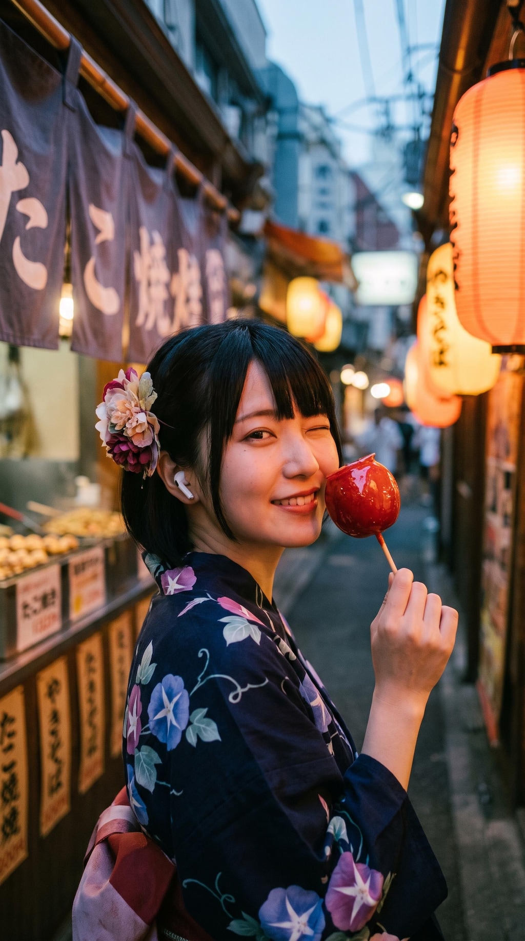 A Wink Beneath the Lanterns
