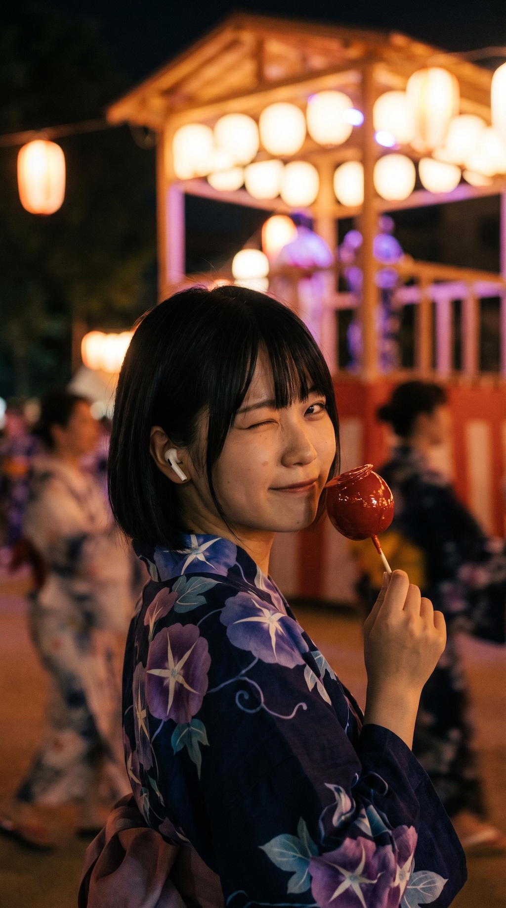 A Wink Beneath the Lanterns