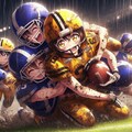 🏈泥まみれの女子アメフト 123 5枚目
