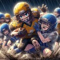 🏈泥まみれの女子アメフト 123 7枚目