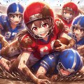 🏈泥まみれの女子アメフト 123 6枚目