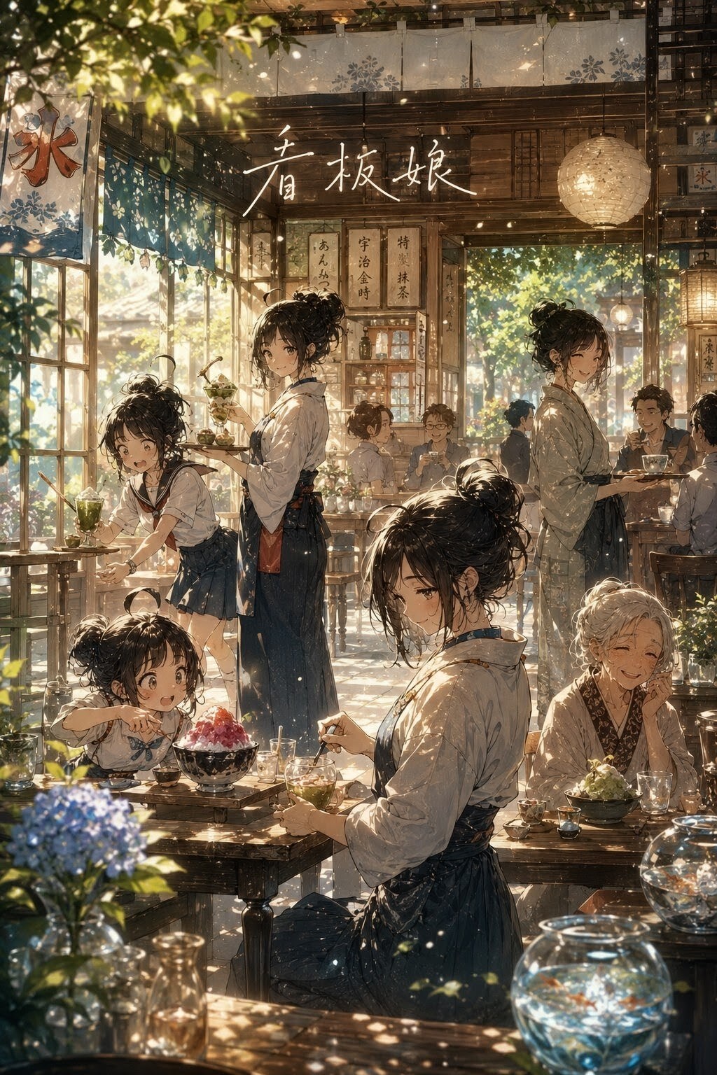 看板娘