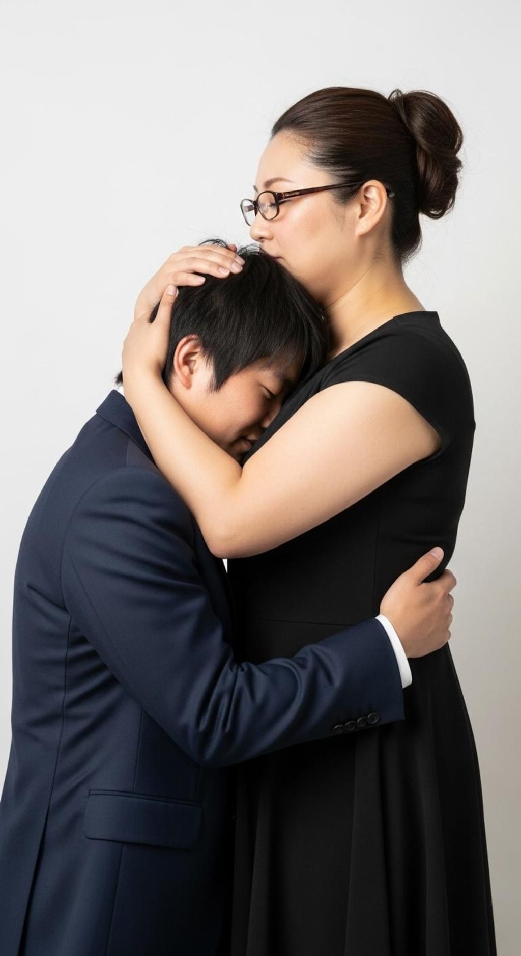 モテない低身長男性にも優しい、包容力のある眼鏡の女性に包み込まれたい。（熟女、二の腕含む）