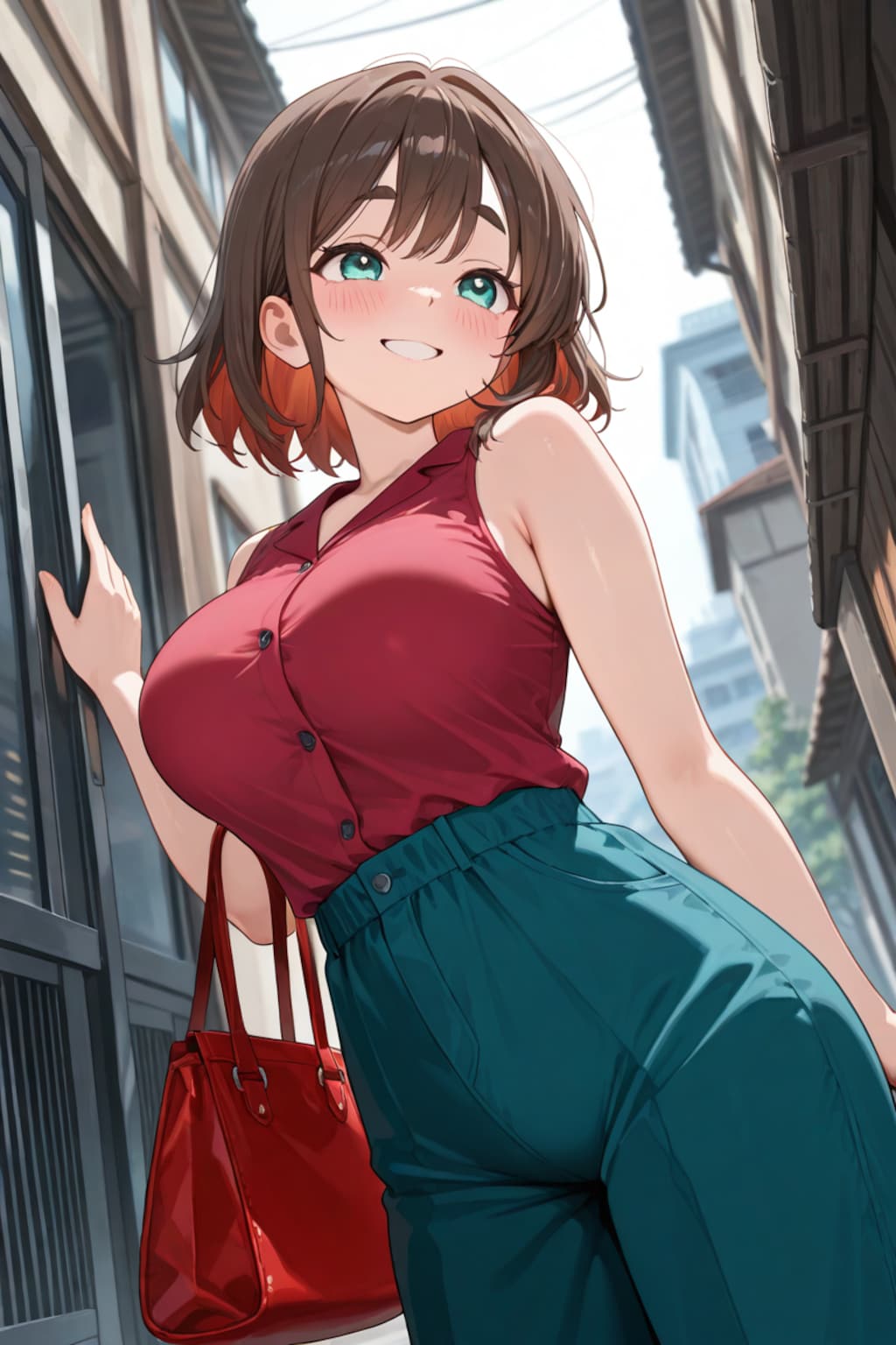 路地裏太眉