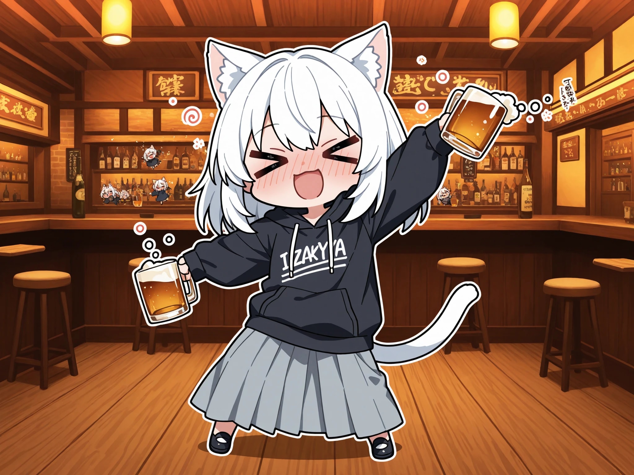 忘年会3 | の人気AIイラスト・グラビア