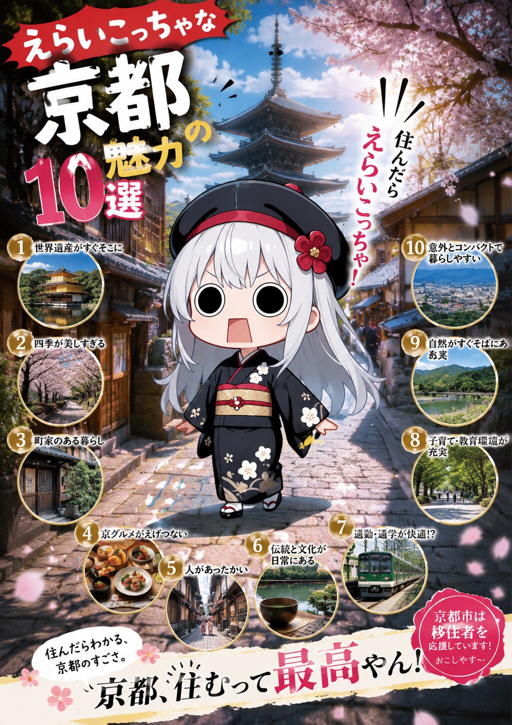 この町に住みたい京都編えらいこっちゃ嬢