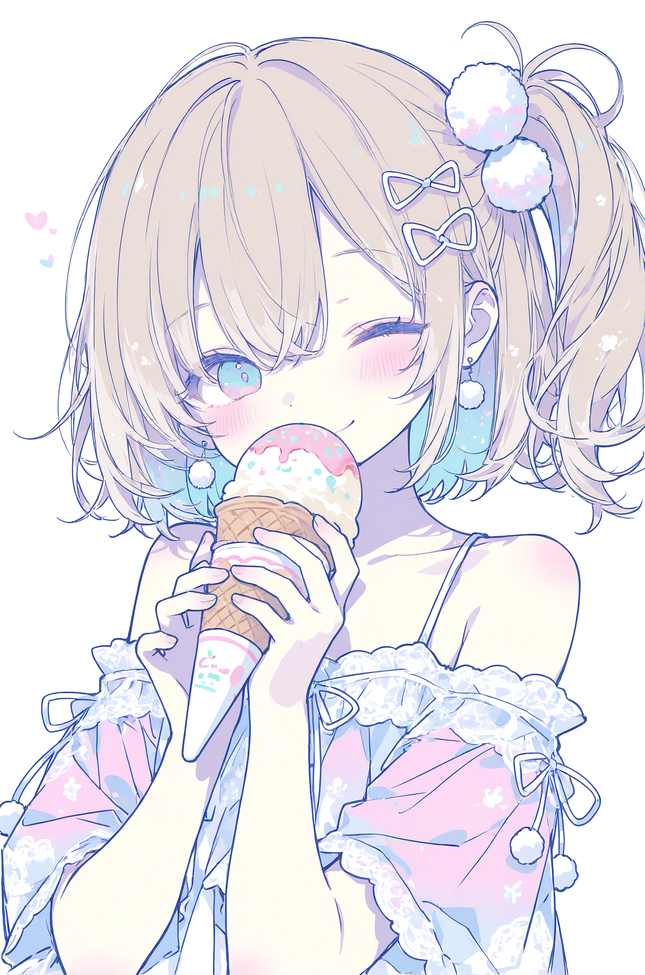 アイスクリーム | の人気AIイラスト・グラビア