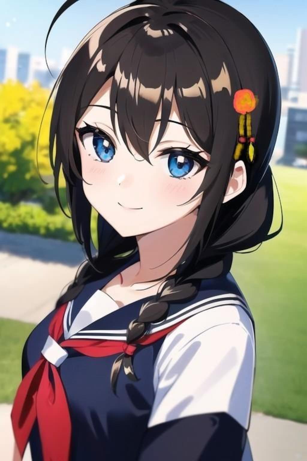 艦これ時雨（手書きかんざし）