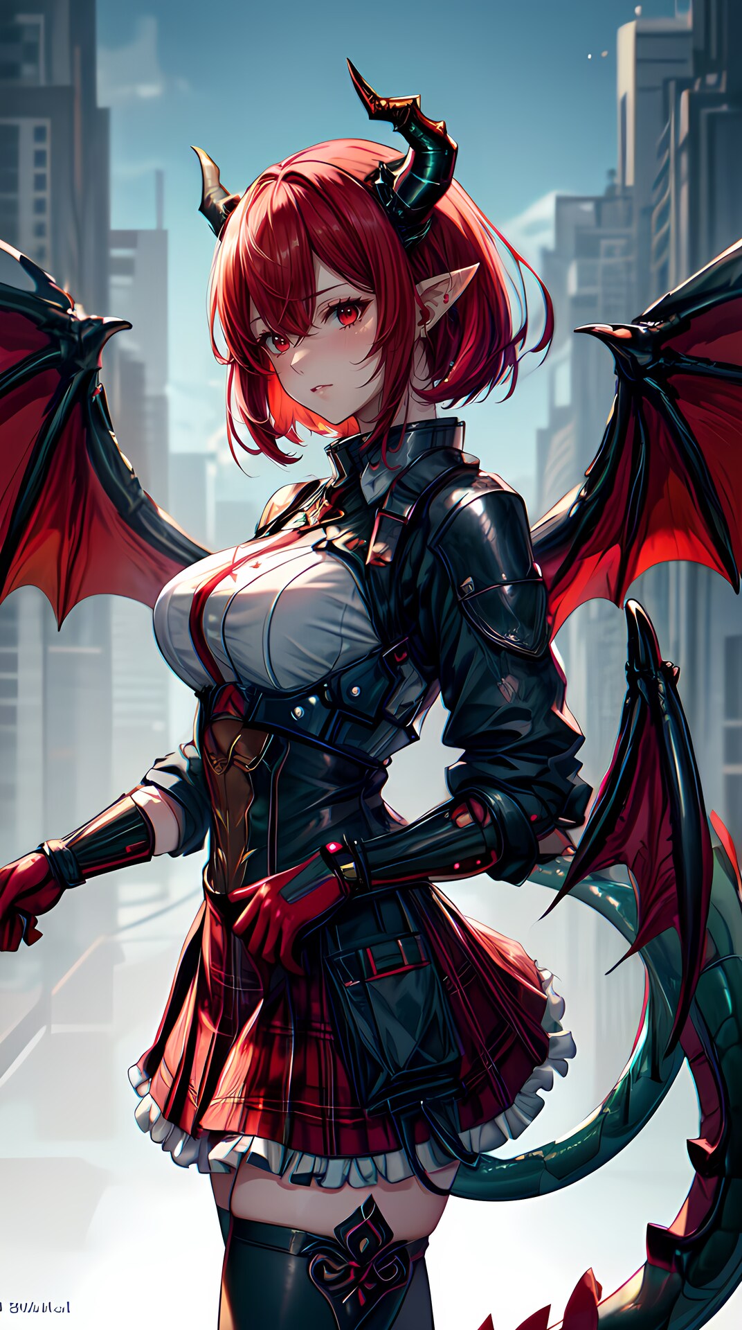 ドラゴンハーフ美女