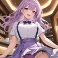 ウエイトレスのローアングルパンチラ 3枚目