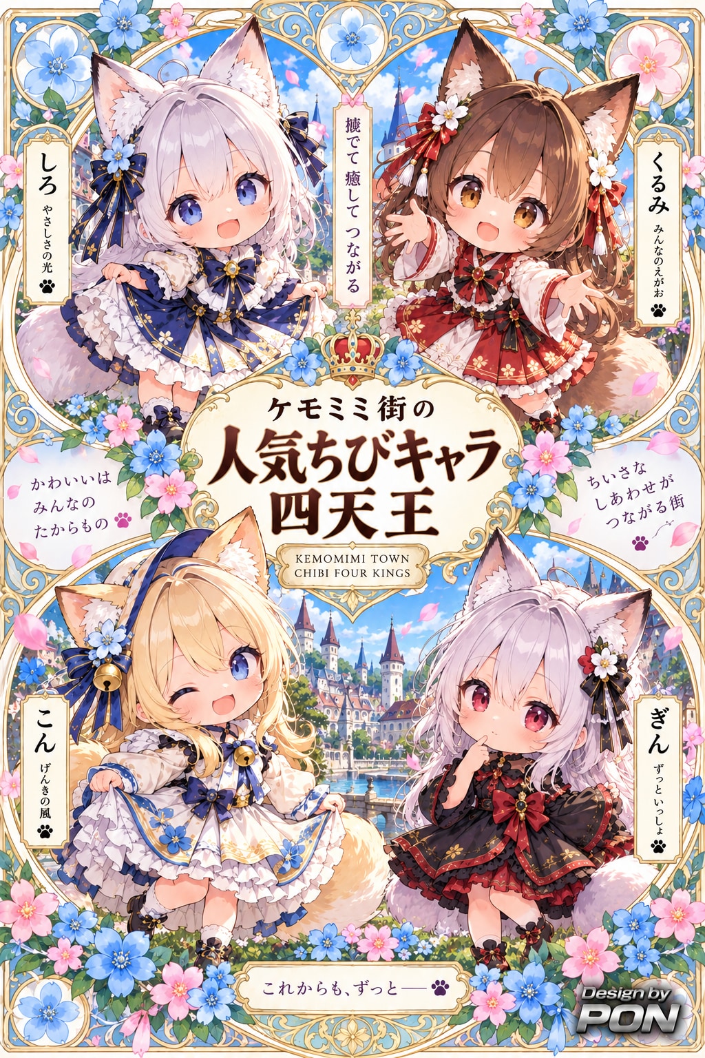 ケモミミ街の四天王