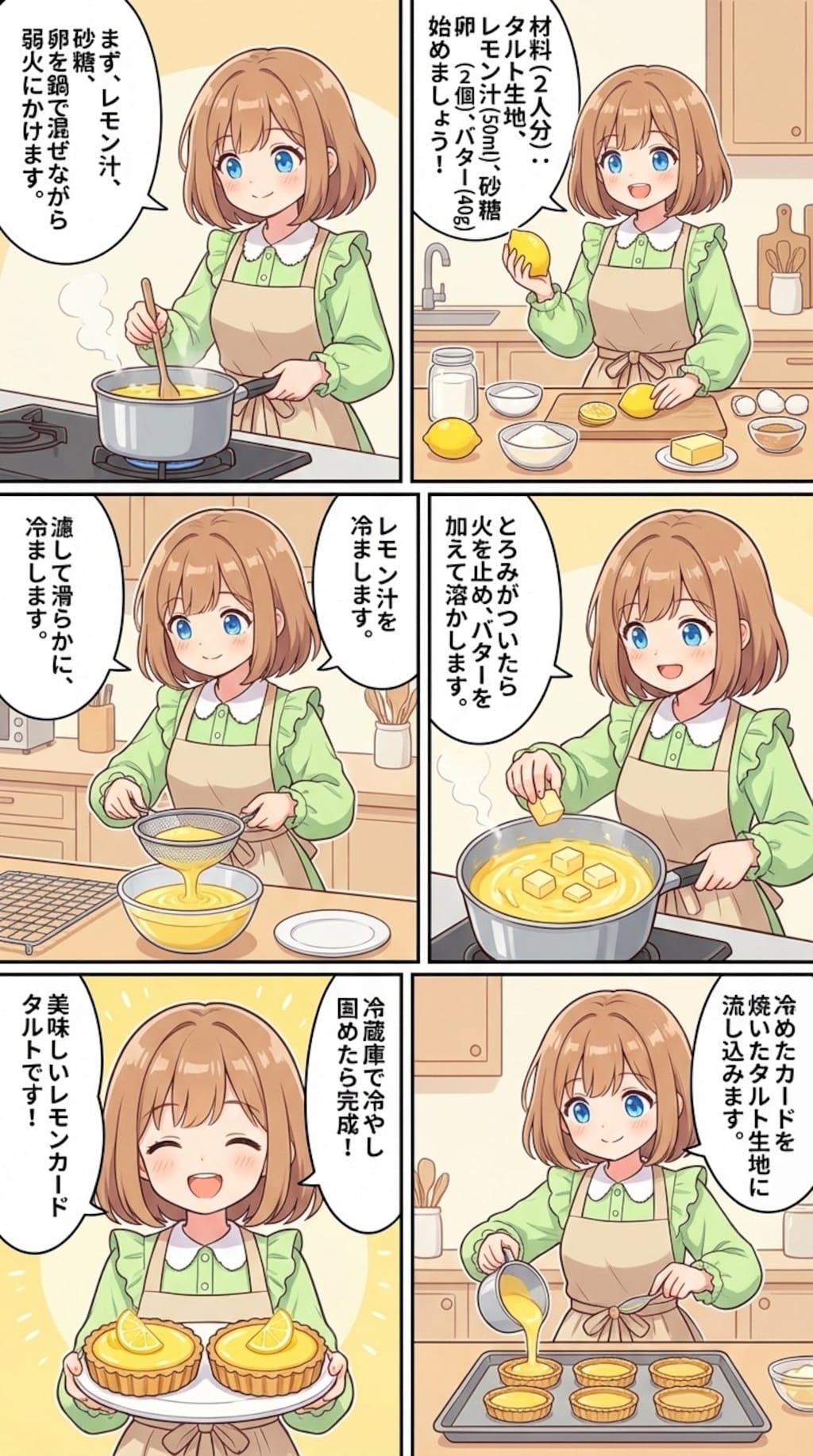 レモンカードタルト