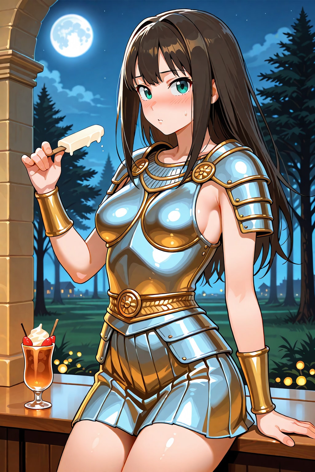 古代ローマの鎧を着けたしぶりん