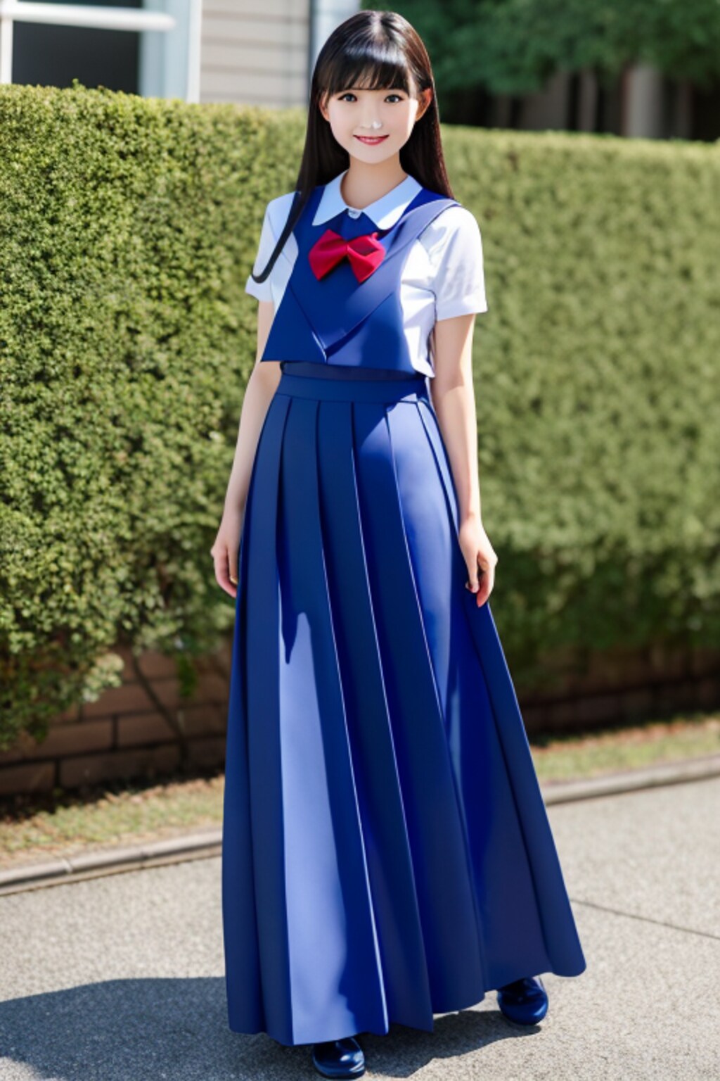 084　伝統的セーラー服に挑む