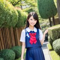 084　伝統的セーラー服に挑む 2枚目