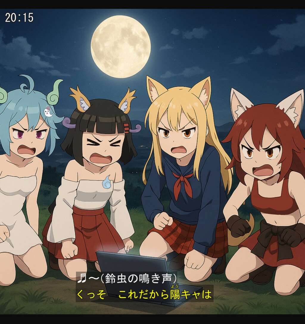 レスバで敗北する多種族