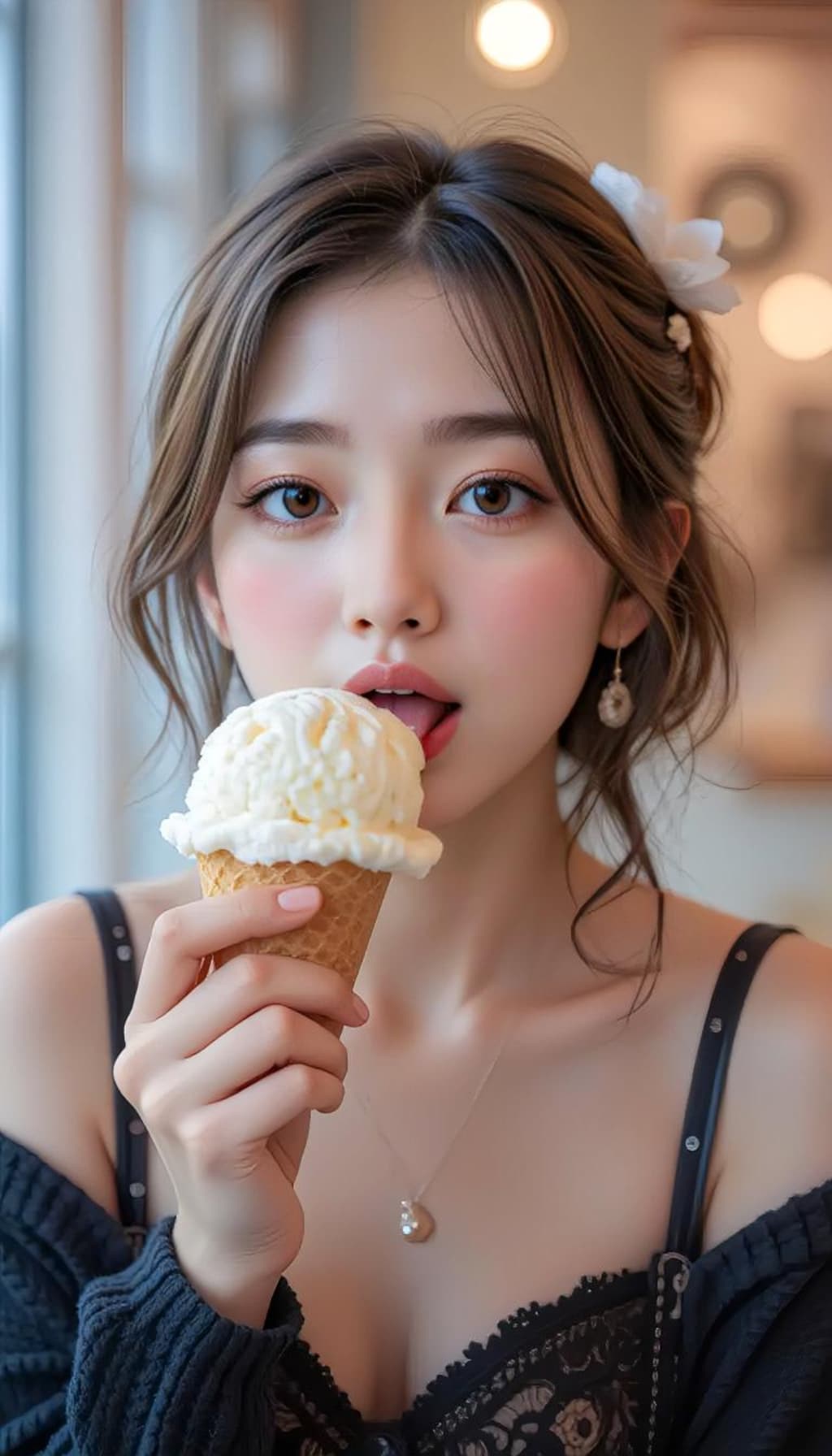 ソフトクリームと君