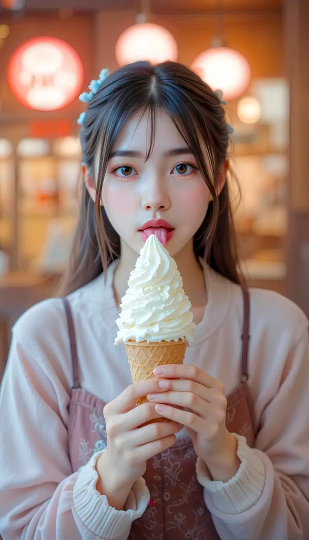 ソフトクリームと君