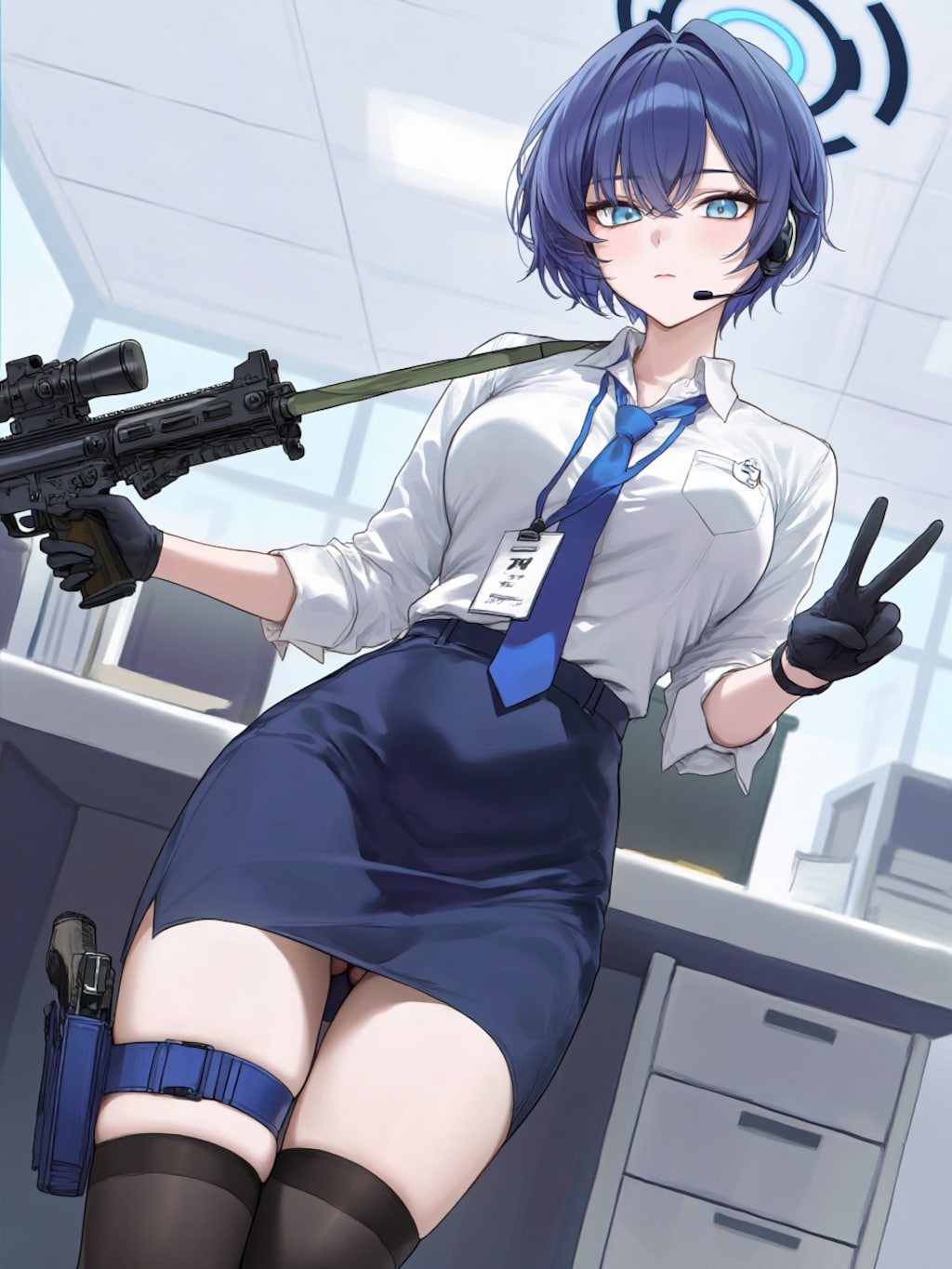 ブルーアーカイブ 戦闘事務