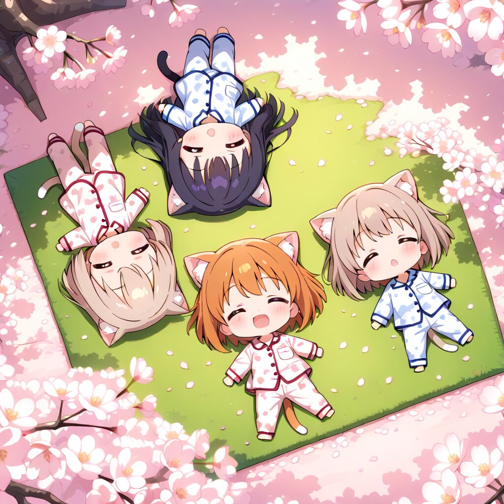 ネコミミなSDこはるちゃんと仲間たち