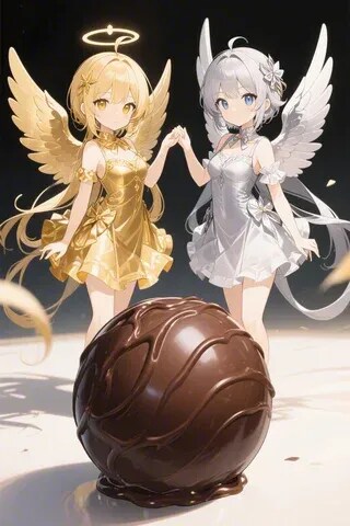 金と銀のエンゼル152 | の人気AIイラスト・グラビア