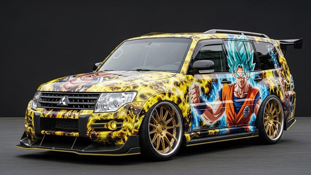 パジェロドラゴンボール痛車