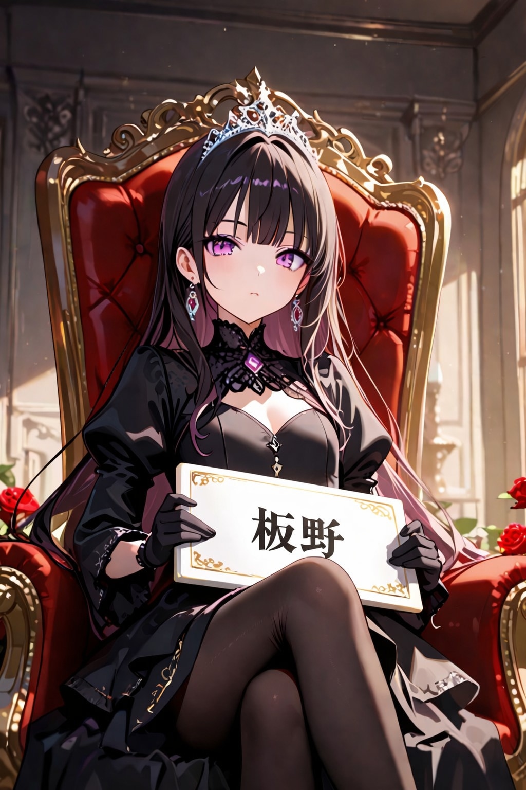板野さんが板野持つ