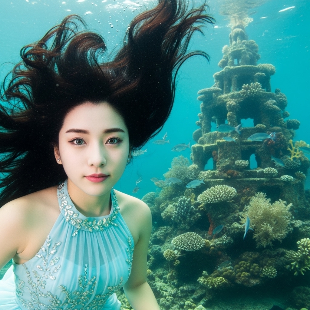 乙姫ですこんにちはー | の人気AIイラスト・グラビア