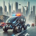 【実験的画像】近未来の高機能救急車　ーGemini使用ー 2枚目