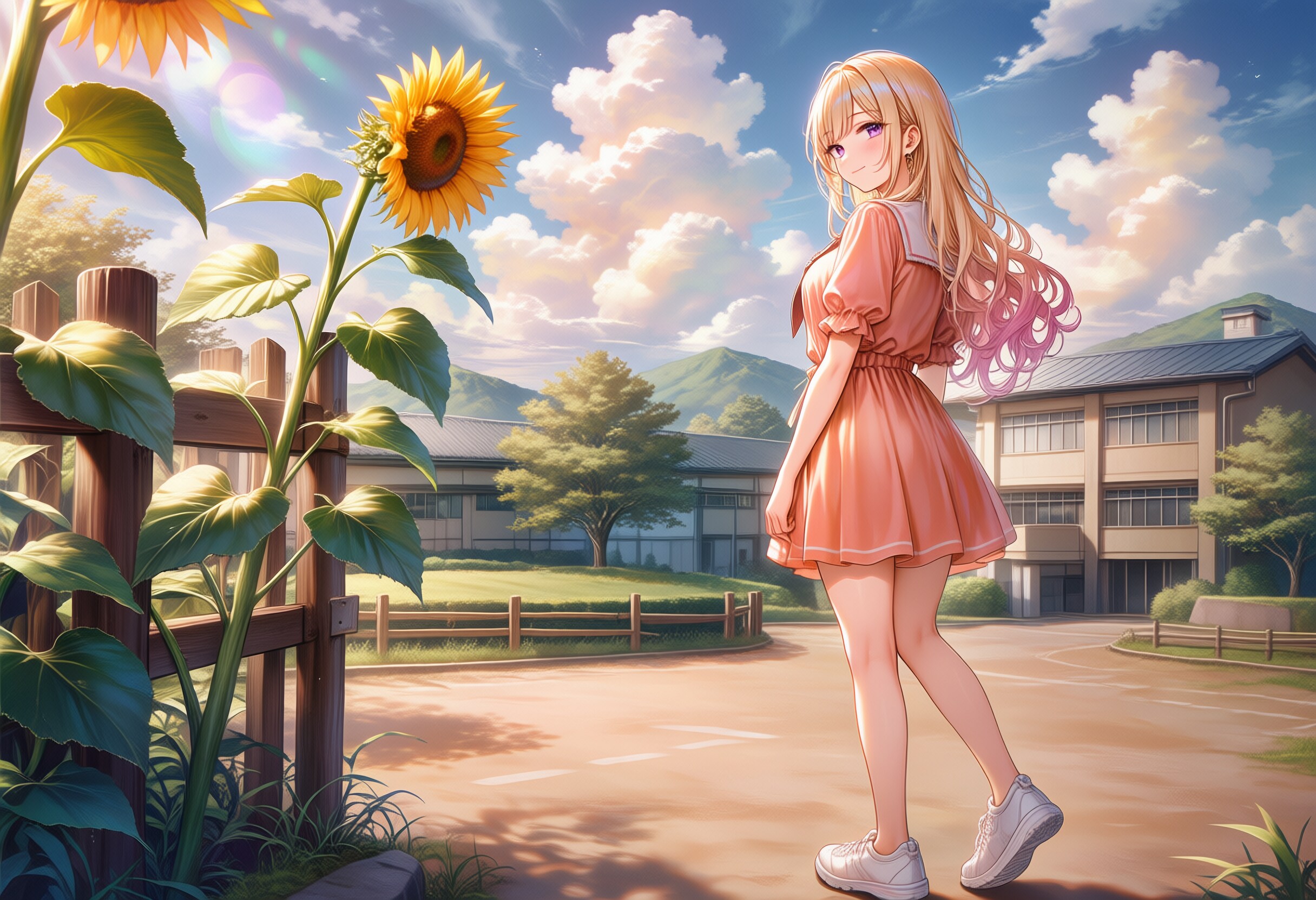 ひまわり | の人気AIイラスト・グラビア
