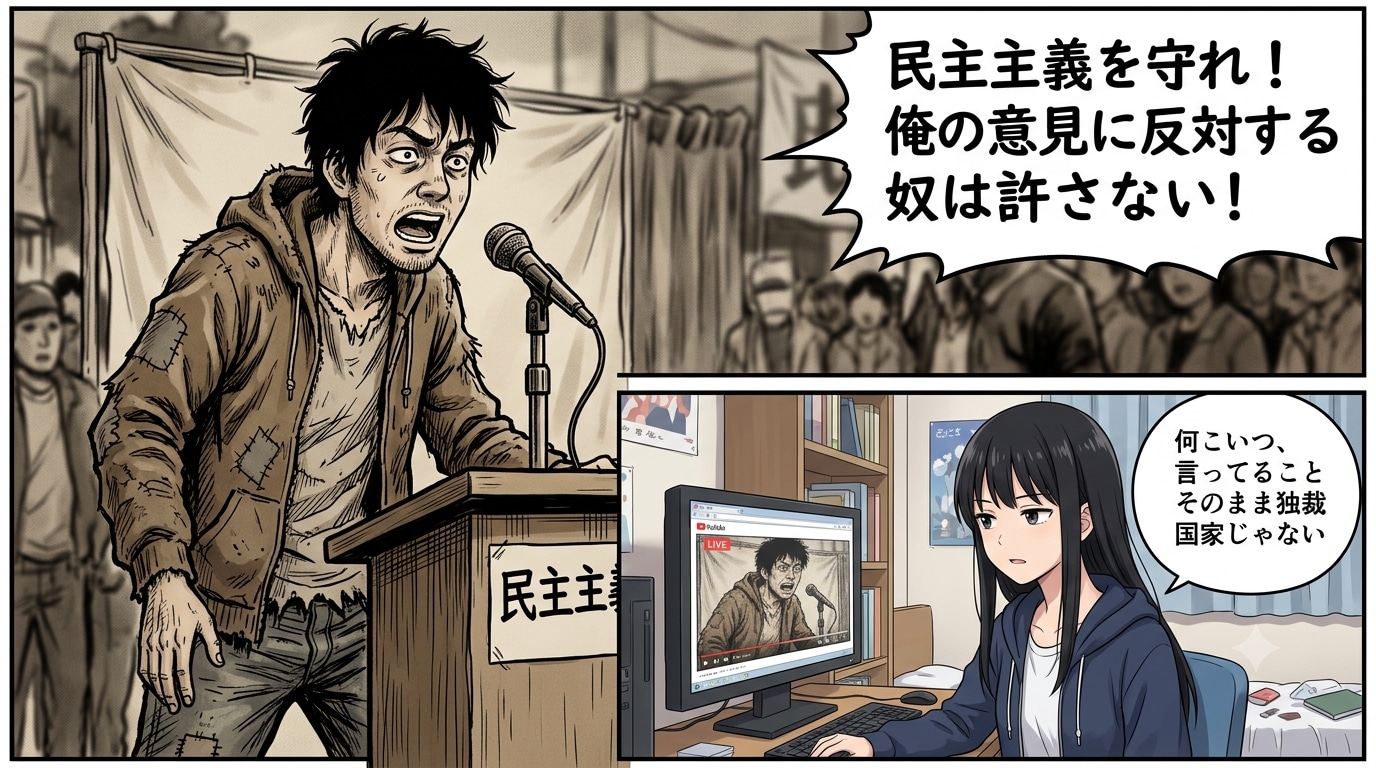 ネット右翼は極左