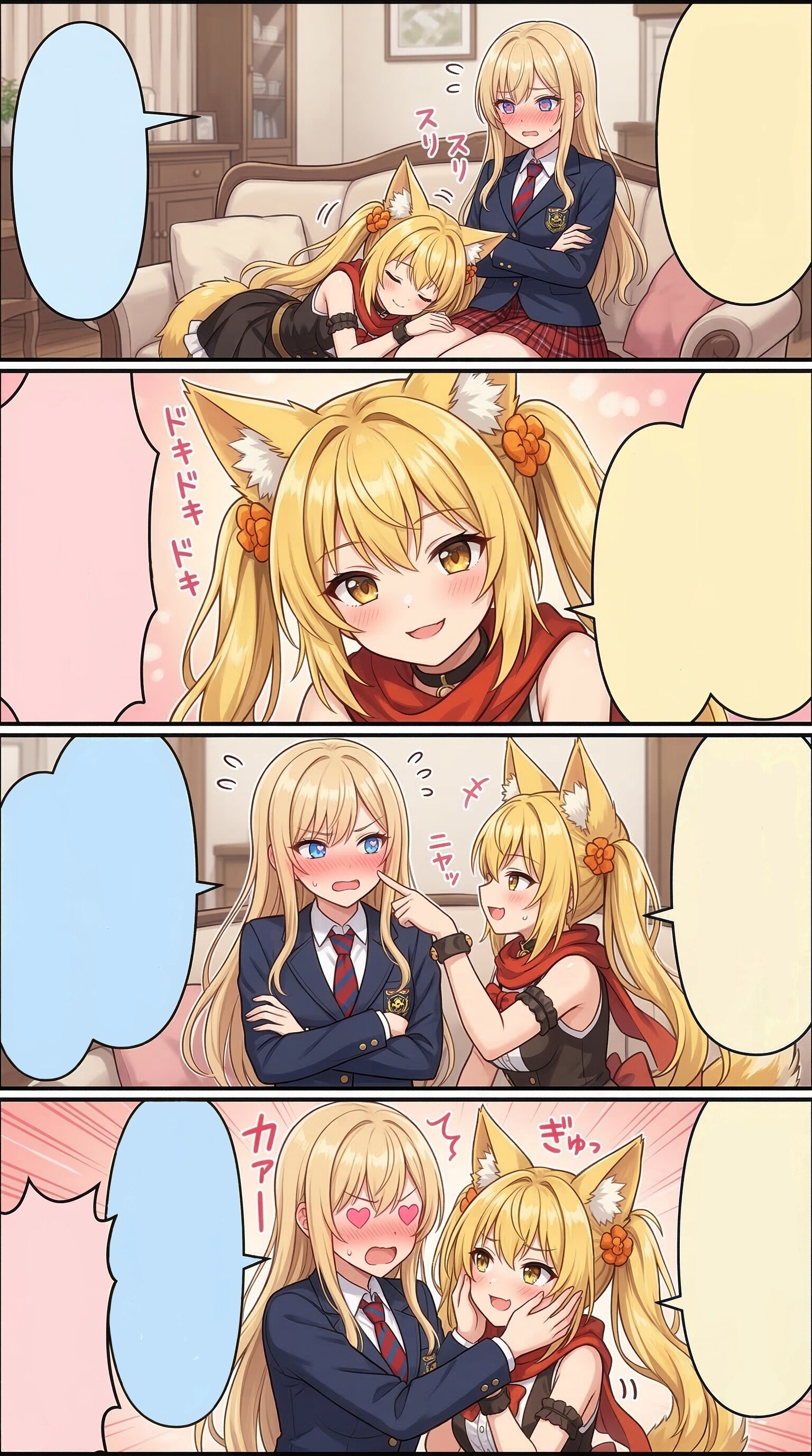 リズさんの高澤さんに懐く