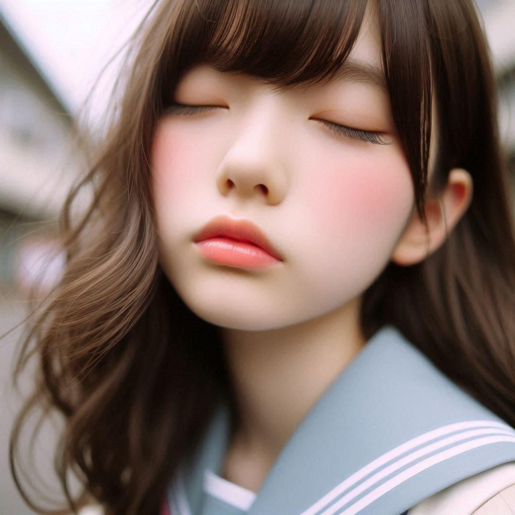 JKのキス顔