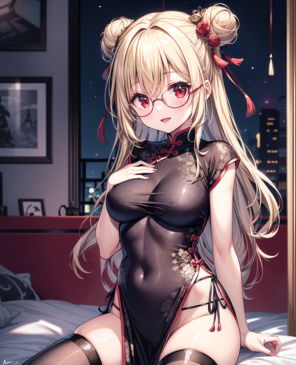 金髪お姉ちゃん・チャイナ