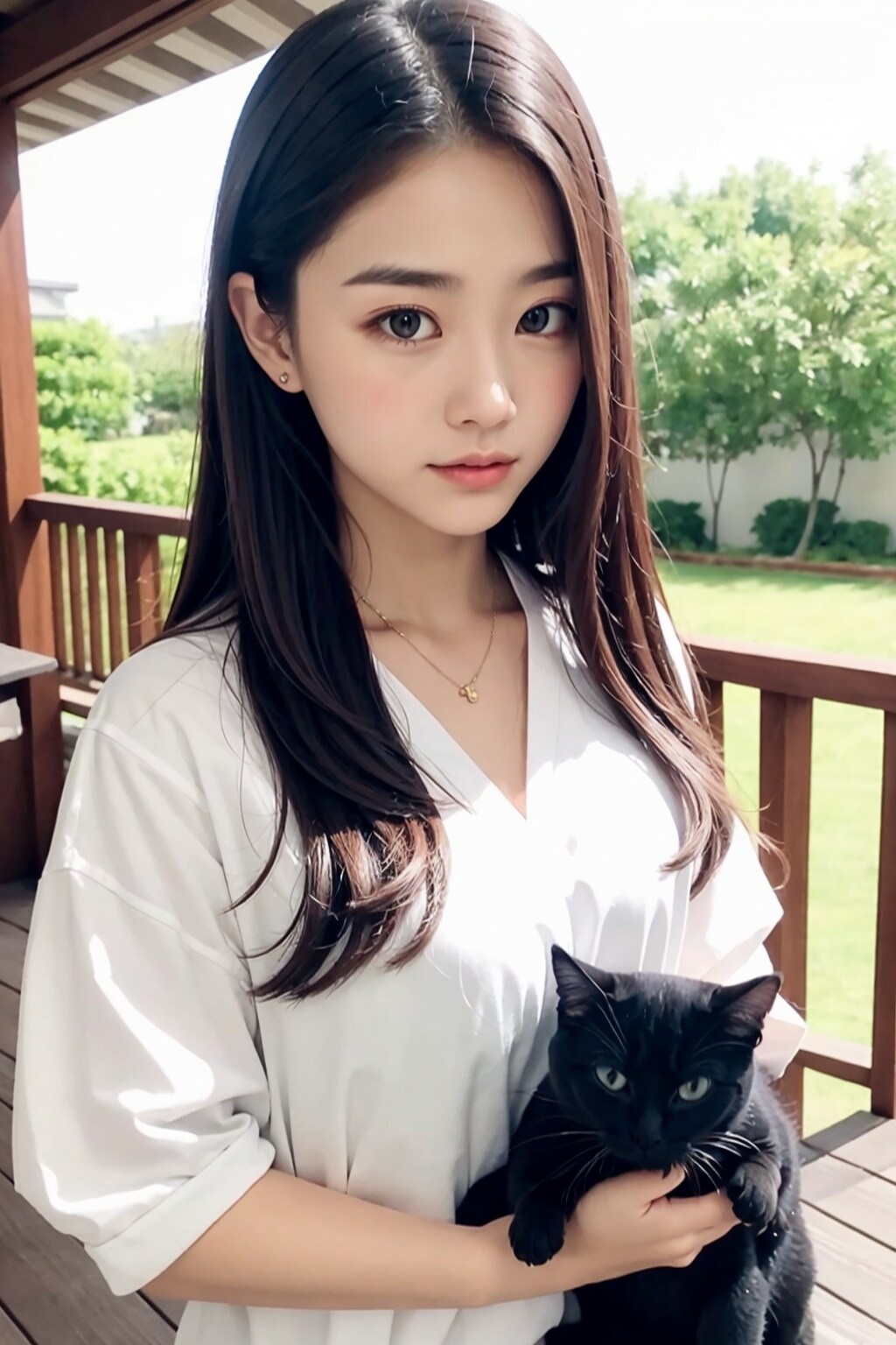 猫と私