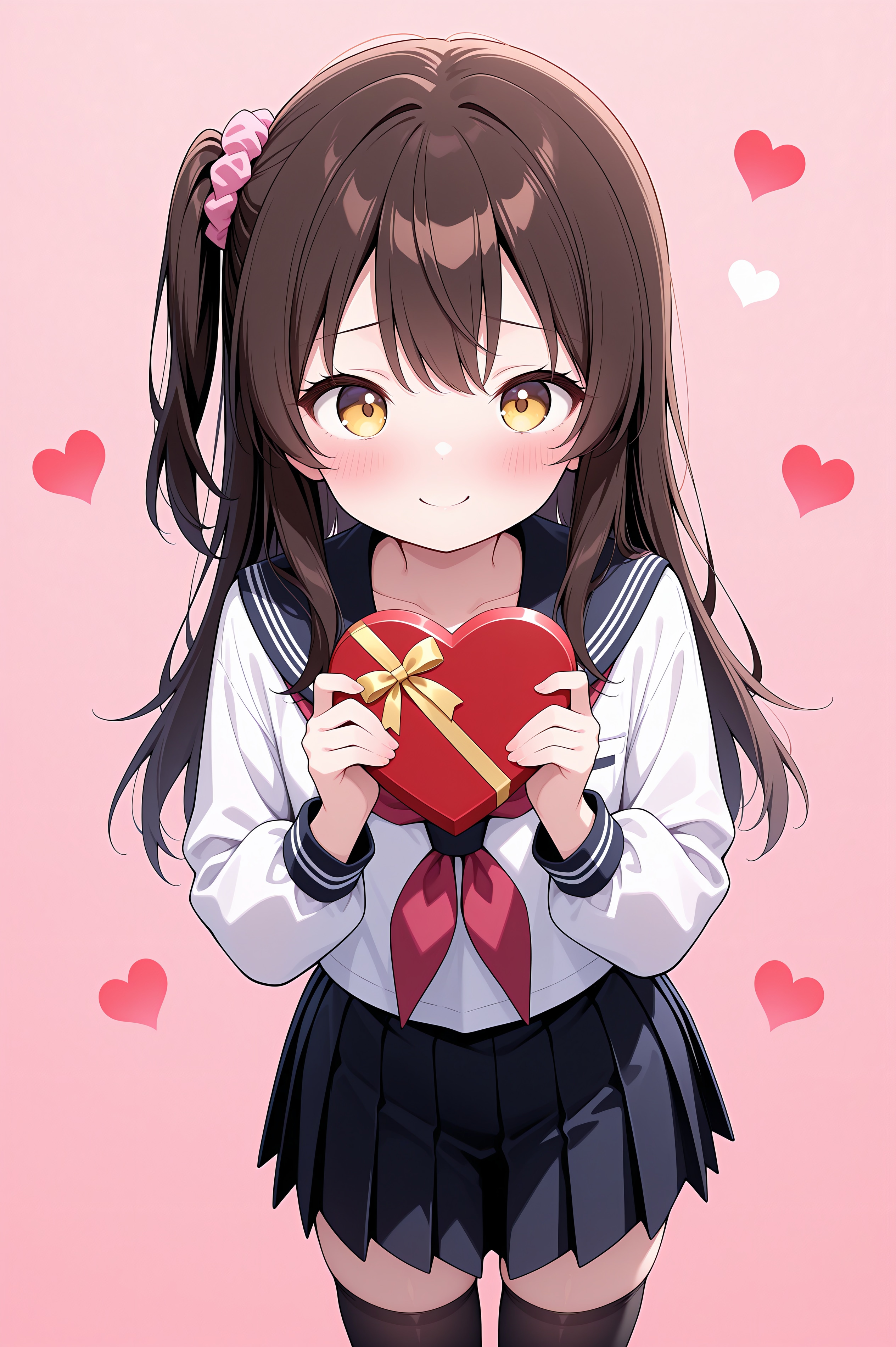 これ、受け取ってください！ | の人気AIイラスト・グラビア