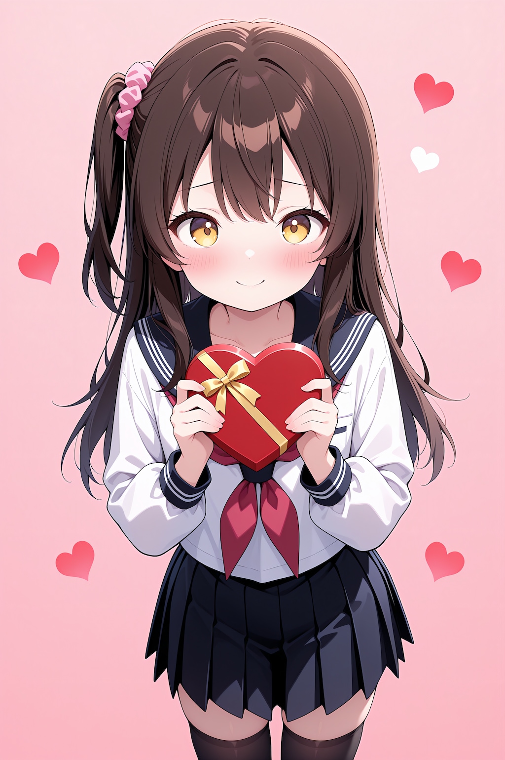 これ、受け取ってください！