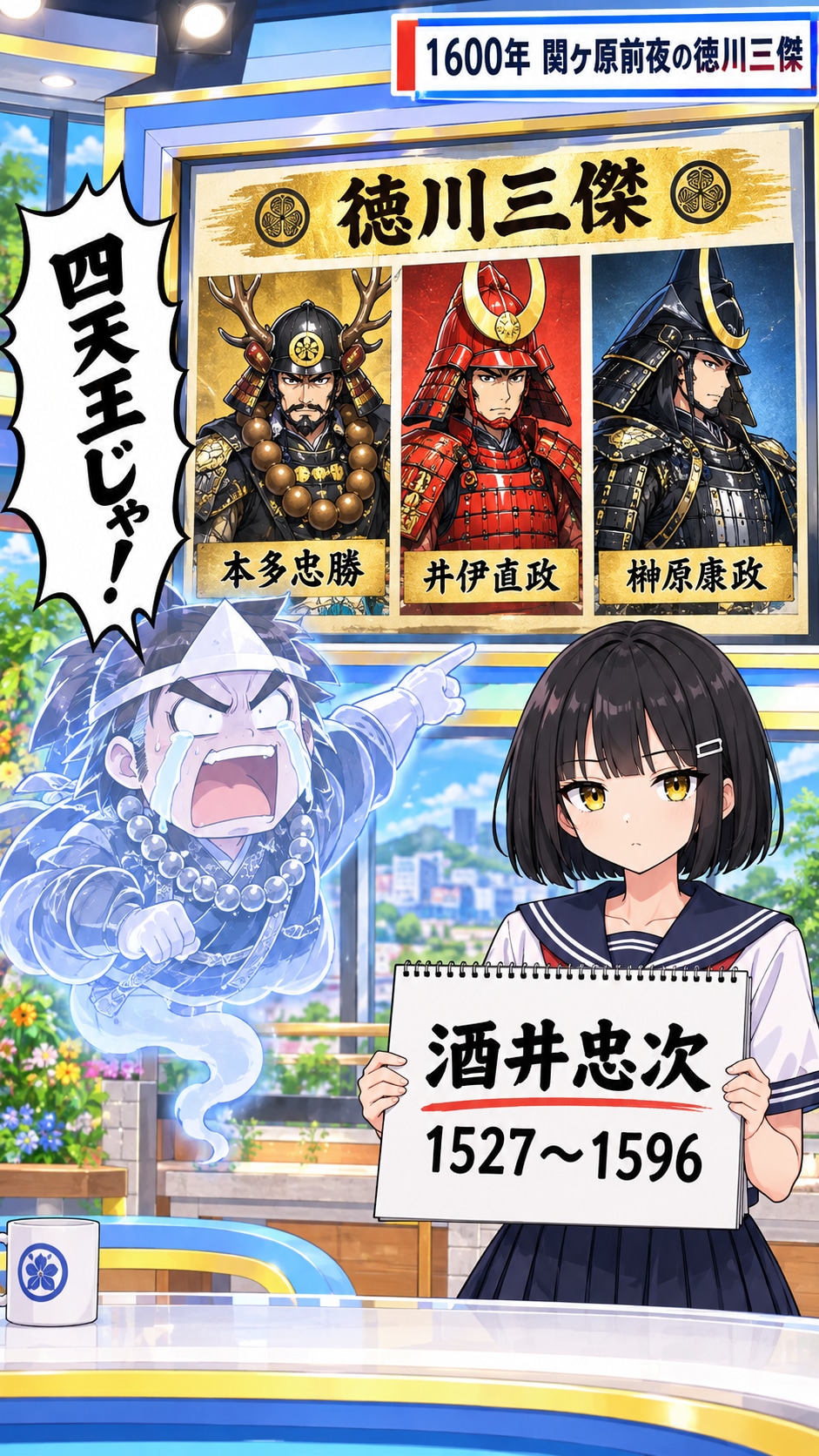 徳川三傑 #四天王じゃ！ | の人気AIイラスト・グラビア
